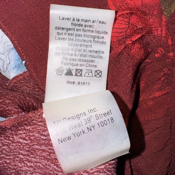 Anthropologie Plenty By Tracy Reese Aleah Floral Faux Wrap Dress Size M EUC - Picture 14 of 15